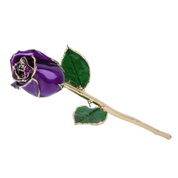 24k Gold Trimmed Rose Hot Sale Everlasting Rose Golden Rose Factory Direct Sales Valentine's Day Christmas Gifts Home Decoration