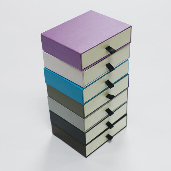 Glossy Lamination 3mm Kraft Paper Cardboard Drawer Boxes