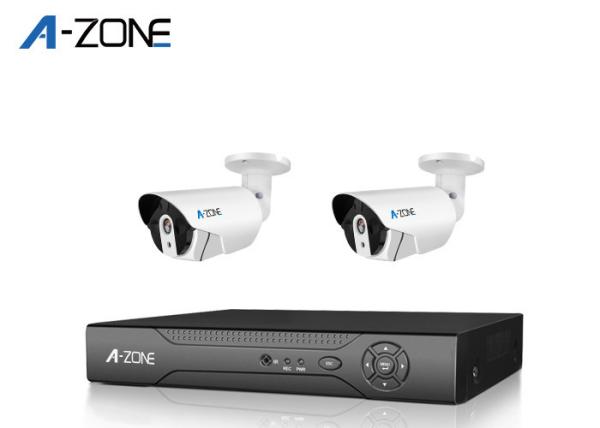 960P Bullet 2 Channel Security Camera System WaterProof Ip Camera Dvr