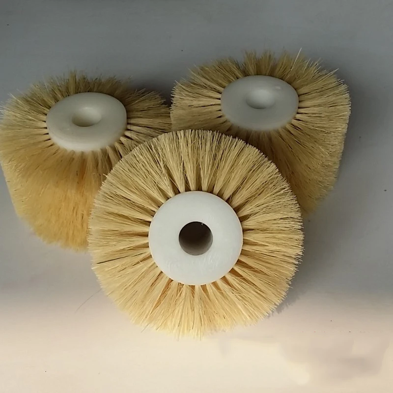 Tampico Polishing Cylinder Sisal Roller Brush for Metal Wood Sanding