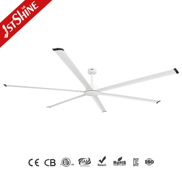 70/80/100 Large Industrial Ceiling Fan with LED Light Option