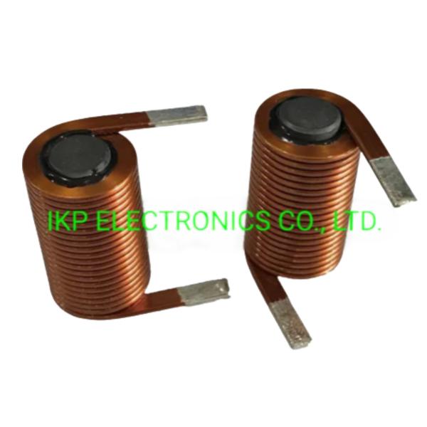 High Current Horizontal R0630 Flat Wire Ferrite Rod Core Power Inductors From Ikp Factory