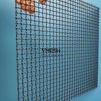 Custom Wire Diameter Stainless Steel Crimped Wire Mesh for Metal Facade Interior / Exterior