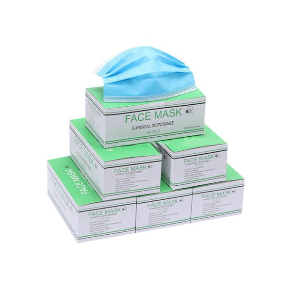 Ear Wearing Disposable Dust Mask  Disposable Hygiene Face Mask CE FDA Certified