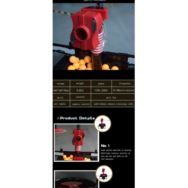 Умное Siboasi резвится дистанционное управление фидера шарика настольного тенниса крытое