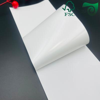 Papier couché simple face 65 g/m² pour étiquettes de bouteilles de bière, rouleaux de grande taille 61 cm 86 cm