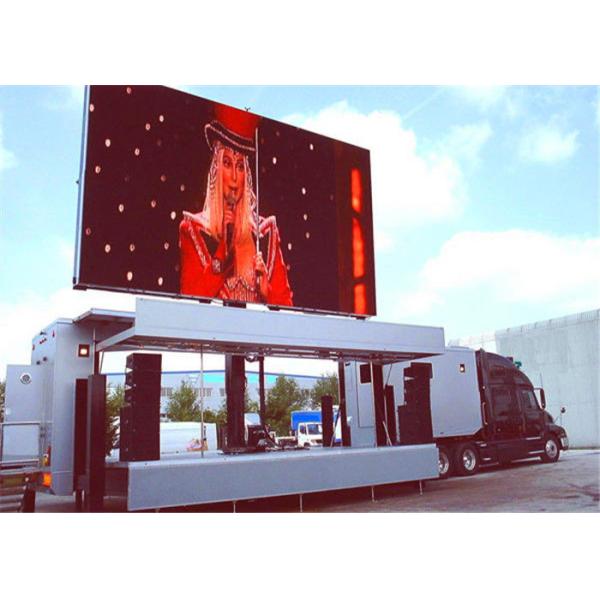 Slim Led P6mm Mobile Billboard Car Led Display Screen For Public Relations Activities