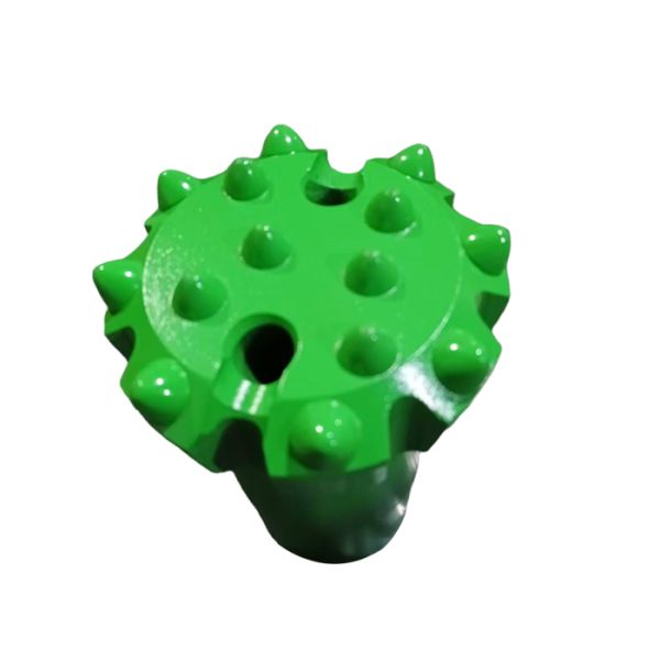 T38-76mm Tungsten Carbide Threaded Button Bit with Ballistic and Spherical Buttons for Rock Drilling