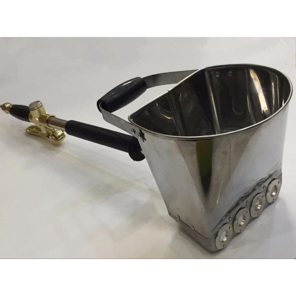 6 Bar Cement Mortar Sprayer , Concrete Cement Sprayer For 3HP Air Compressor