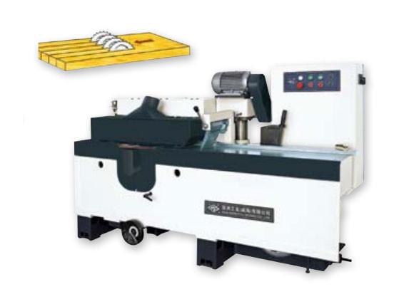 MJ162E Multiple Rip Saw processing width 10-180mm