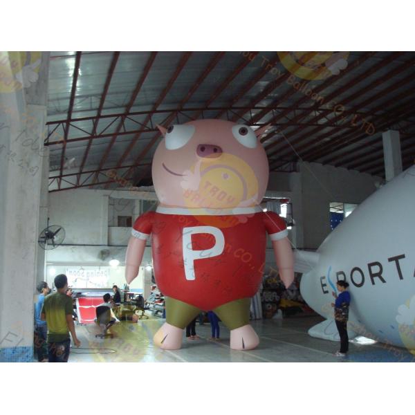 Advertising Inflatable Balloon Animals , Oxford Cloth Large Inflatable Animals