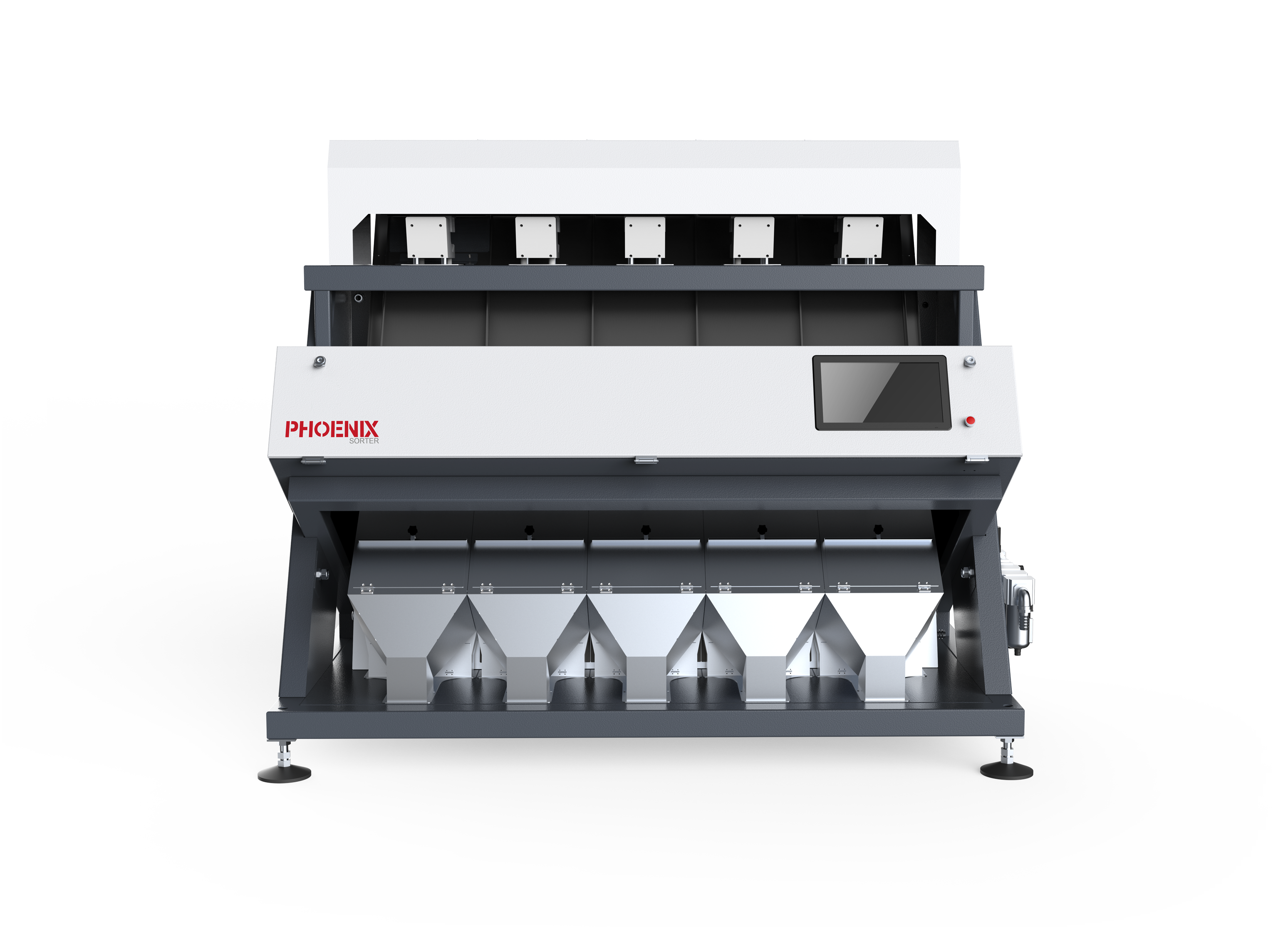 PHOENIX-AI Intelligent Lentil Color SorterThe PHOENIX-AI Intelligent Lentil Color Sorter Leverages Advanced AI Vision Technology, Seamlessly Combining Premium Hardware With Smart Algorithms