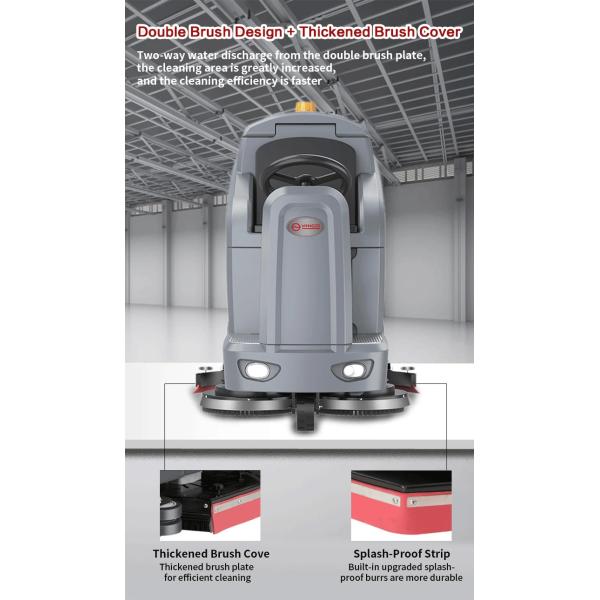 Машины для очистки оборудования YZ-X7 Промышленная электрическая машина для очистки плитки 600 Вт