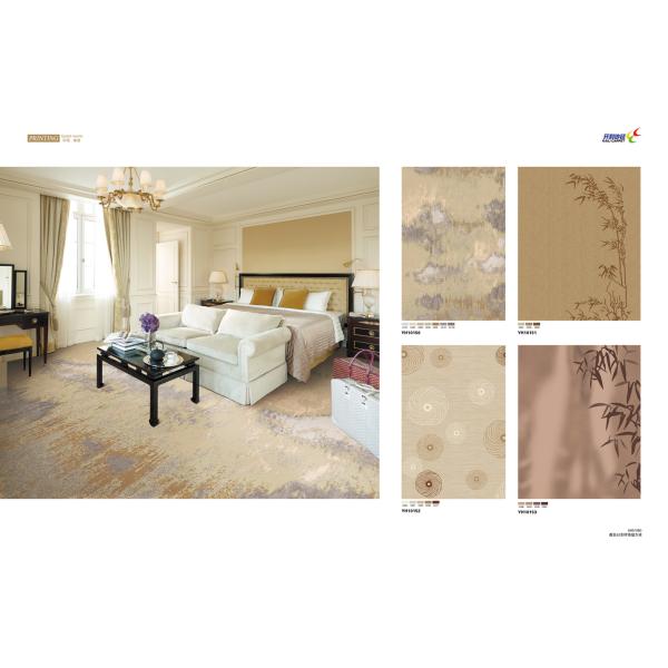 Flame Resistance Luxury Hospitality Carpet For Room Wool Wall To Wall Carpet