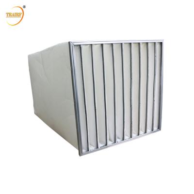 Nonwoven Fabric Bag Pocket Air Filter High Air Flow Rate Low Noise