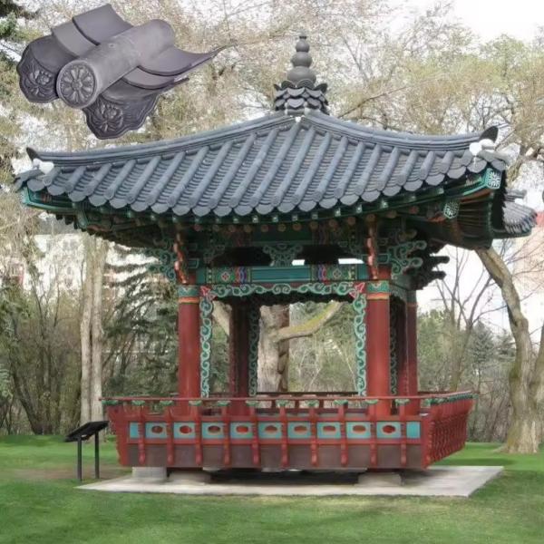 China Town Roof Tile Traditional Residential Commercial Old Buildings Modern Durable Roofing