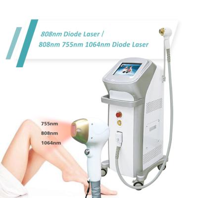 remoção permanente dos pêlos faciais da máquina da remoção do cabelo do laser do diodo de 50J 808nm em casa