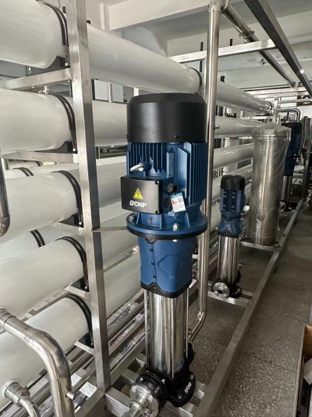 Morui 15m3 Two Stages High Salt Rejection Reverse Osmosis Plant with 15000L/Hour Capacity and Stainless Steel 304/316 Construction
