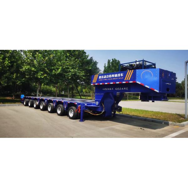 CIMC Heavy 6 Axle Low Bed Semi-Trailer Steel Material Truck Trailers with Performance