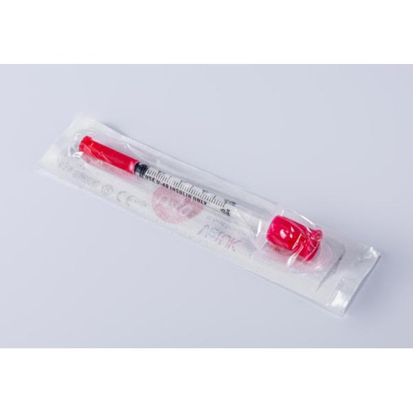 Sterile Medical Disposable Insulin Syringe With Needle U-40 U-100 0.3ml 0.5ml 1ml