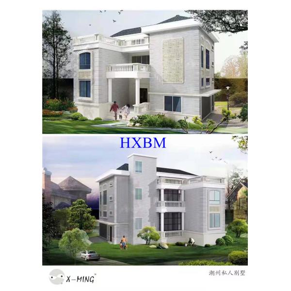 EPDM Waterproof Powder Coat Aluminum Windows For Villa Project