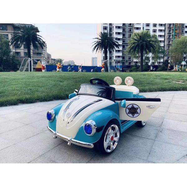 Escarabajo de los niños de paseo eléctrico en el coche 4 ruedas Princesa rosa cartón tamaño 101 * 54.5 * 33CM