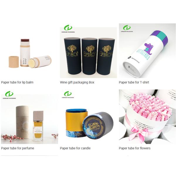 Decorative Storage Round Cardboard Gift Box With Lids Tea Branded Promotional Recycled