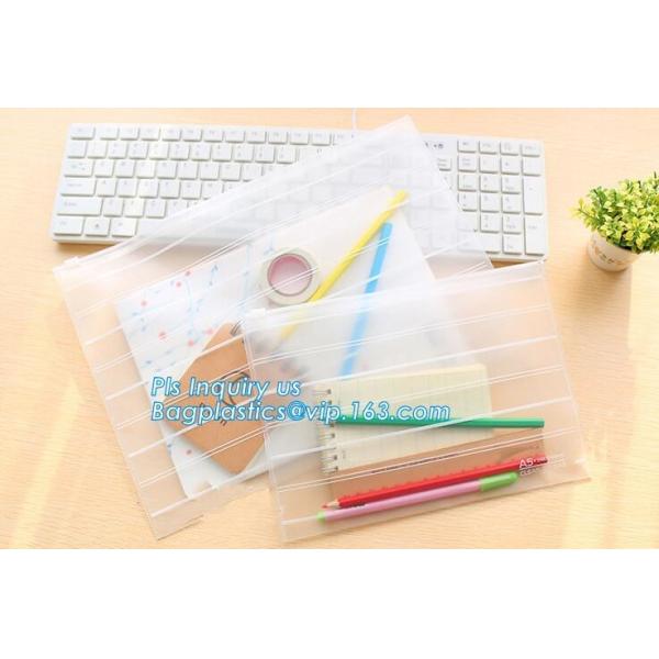 Luxury slider zipper vinyl storage bag for online store, Slider zipper bag plastic bag with zipper, swimwear PVC vinyl B