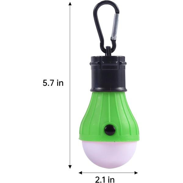 Tent Lamp Portable LED Tent Light Clip Hook Hurricane Emergency Lights LED Camping Bulb Camping Tent Lante