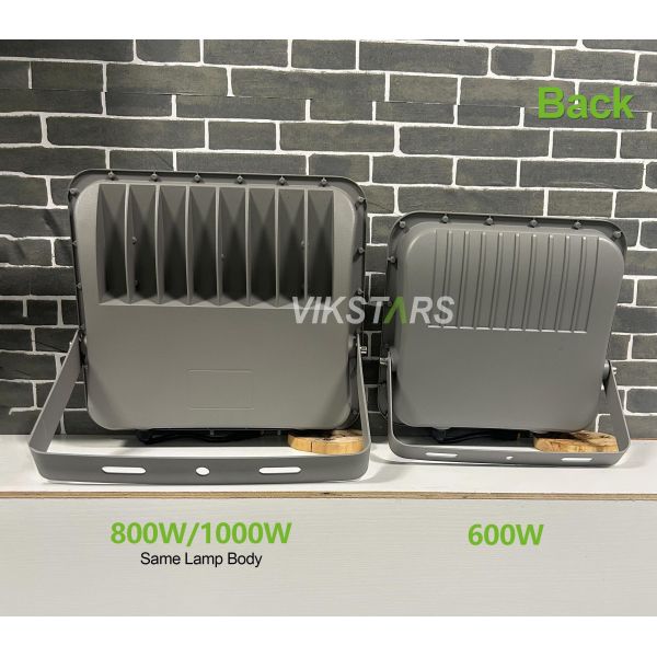 600W 800W 1000W Lumières solaires pour stades de sport en plein air IP66 étanche