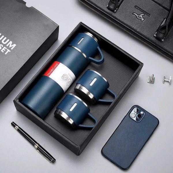 12-24 Hours Thermal Insulated Vacuum Flask Thermos Mug Gift Set for Business Occasions