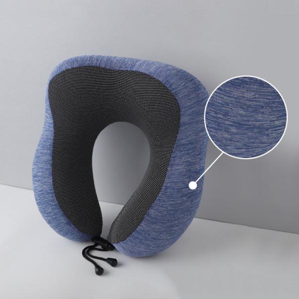 U Shaped Neck Pillow Travel Nap Sitting Sleeping by Car Memory Foam Pillow With Hood Customized for Home