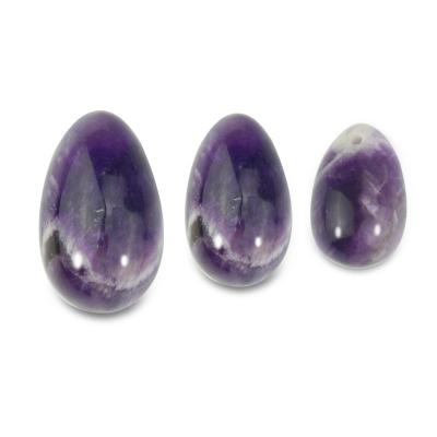 30x20mm 3 en une améthyste Yoni Yoga Egg Vagina Eggs