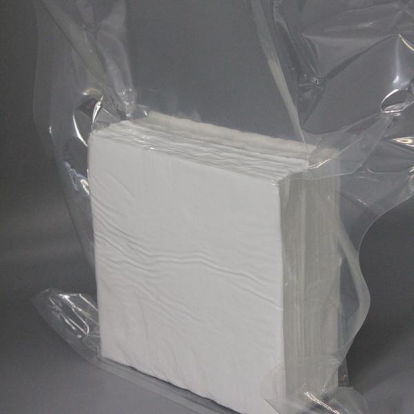 Non Sterile 6 Inch Cleanroom Microfiber Wipes Laser Cut Class 100 Dry Wipes For Cleaning