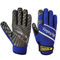O anti deslizamento cortou o silicone resistente Dots For Great Grip das luvas dos mecânicos do motor