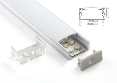 23.5mm Surface-mounted Lights LED Linear lighting Aluminum Profile Diffused Cover