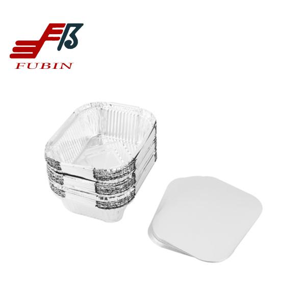 450ml Catering Food Pack Aluminum Foil Container Dish Smoothwall