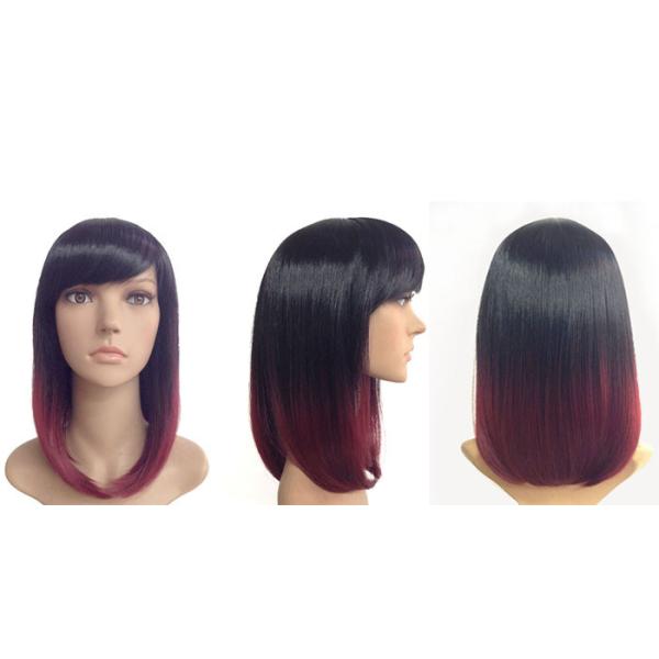 Kanekalon Fiber Synthetic Hair Wigs Natural Looking , Bobos Hair Extensions