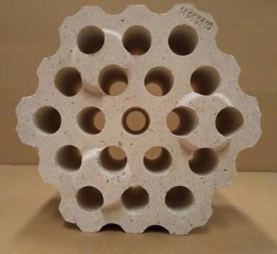 Alinhando tijolos de fogo altos da alumina dos alto-fornos 1380C