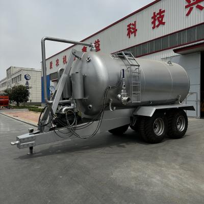 Tractor Fertilizer Manure Spreader With Biogas Slurry Liquid Tank