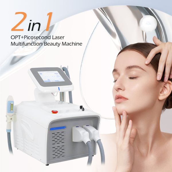 protable 2 in 1  beauty device Laser Removal laser tattoo removal, eyebrow tattoo removal, mole removal, 2 in 1 multi-functional laser beauty device