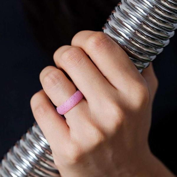 Custom Soft Silicone Finger Ring for Women Safe Food Grade Processing Design Service