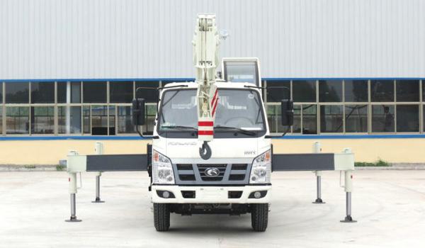 6-16 Ton Hydraulic Truck Mounted Crane For Construction Material Loading
