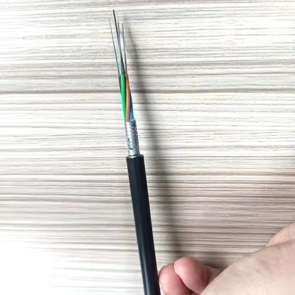 Cable à fibre optique blindé extérieur GYTS GYTA 12 16 24 36 48 96 144 288 Noyaux du conduit souterrain supérieur