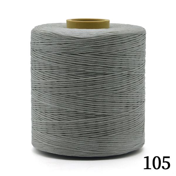 Polyester Wax Bonded Braided Thread for Leather Sewing Thread 250D/16 Flat Waxed Threads