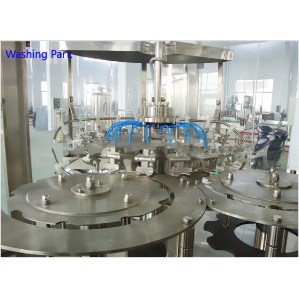 High Precision Mineral Water Bottle Filling Machine with PLC + Touch Screen Control