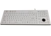 Teclado médico impermeável 100mA das chaves IP68 106 lavável com luminoso