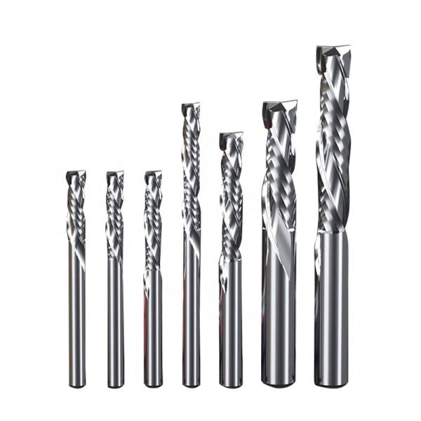Wholesale up and Down Cutting Double groove Milling Cutter Used for Woodworking Carving No Burrs