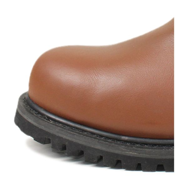 Botas de trabajo de cuero de vaca Unisex, zapatos de seguridad para construcción, entresuela de Kevlar, zapatos de trabajo con suela de PU, botas de seguridad altas para hombres