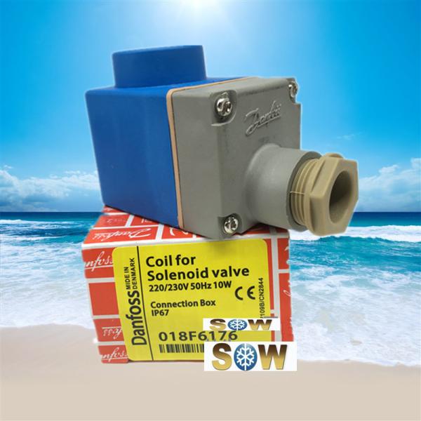HVAC  coil for Solenoid Valve refrigeration system controls 018F6176 10W 50HZ 220/230v